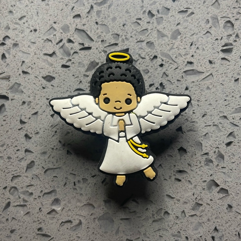 7/$10 Angel jibbitz crocs shoe charm